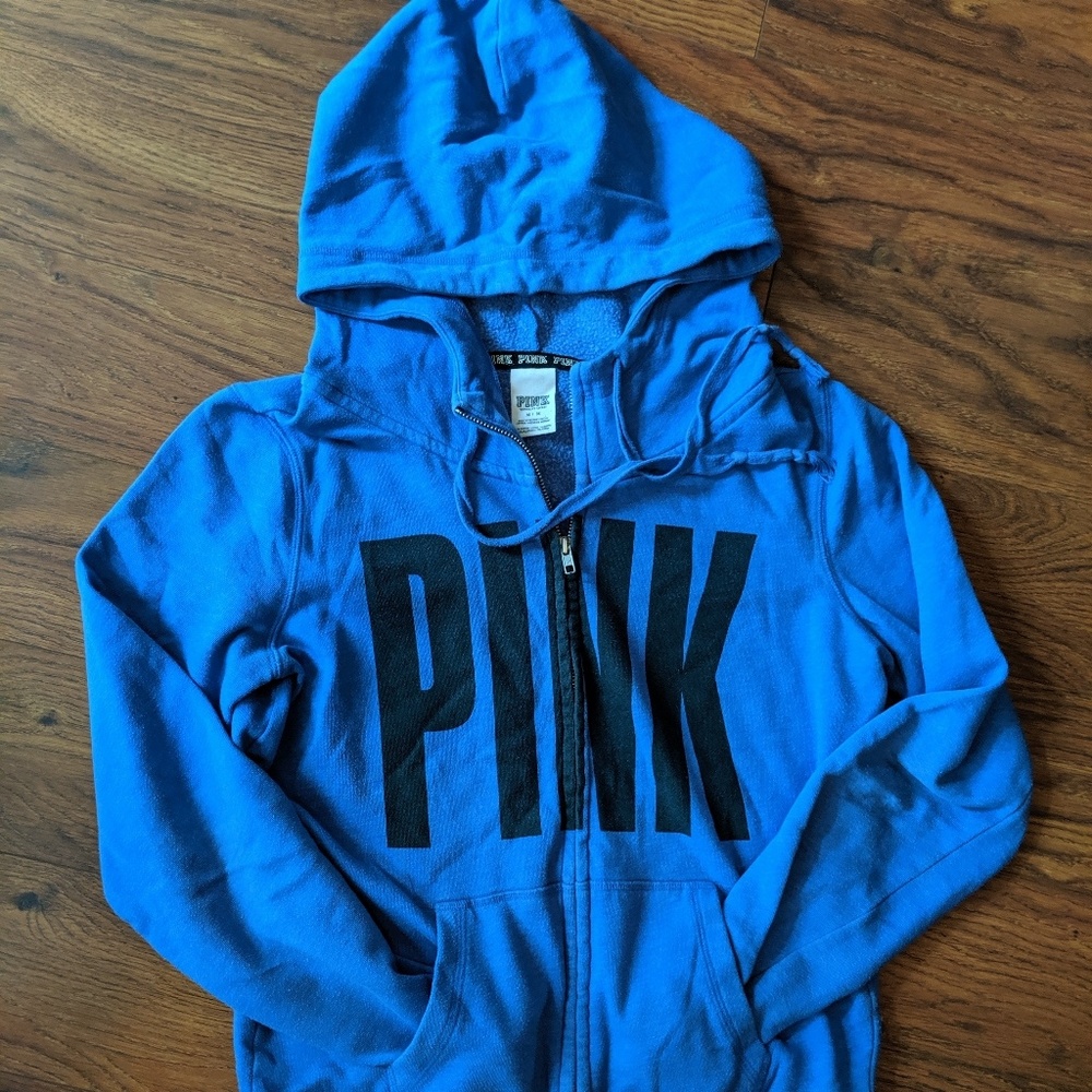 Full Zip PINK Sweatshirt